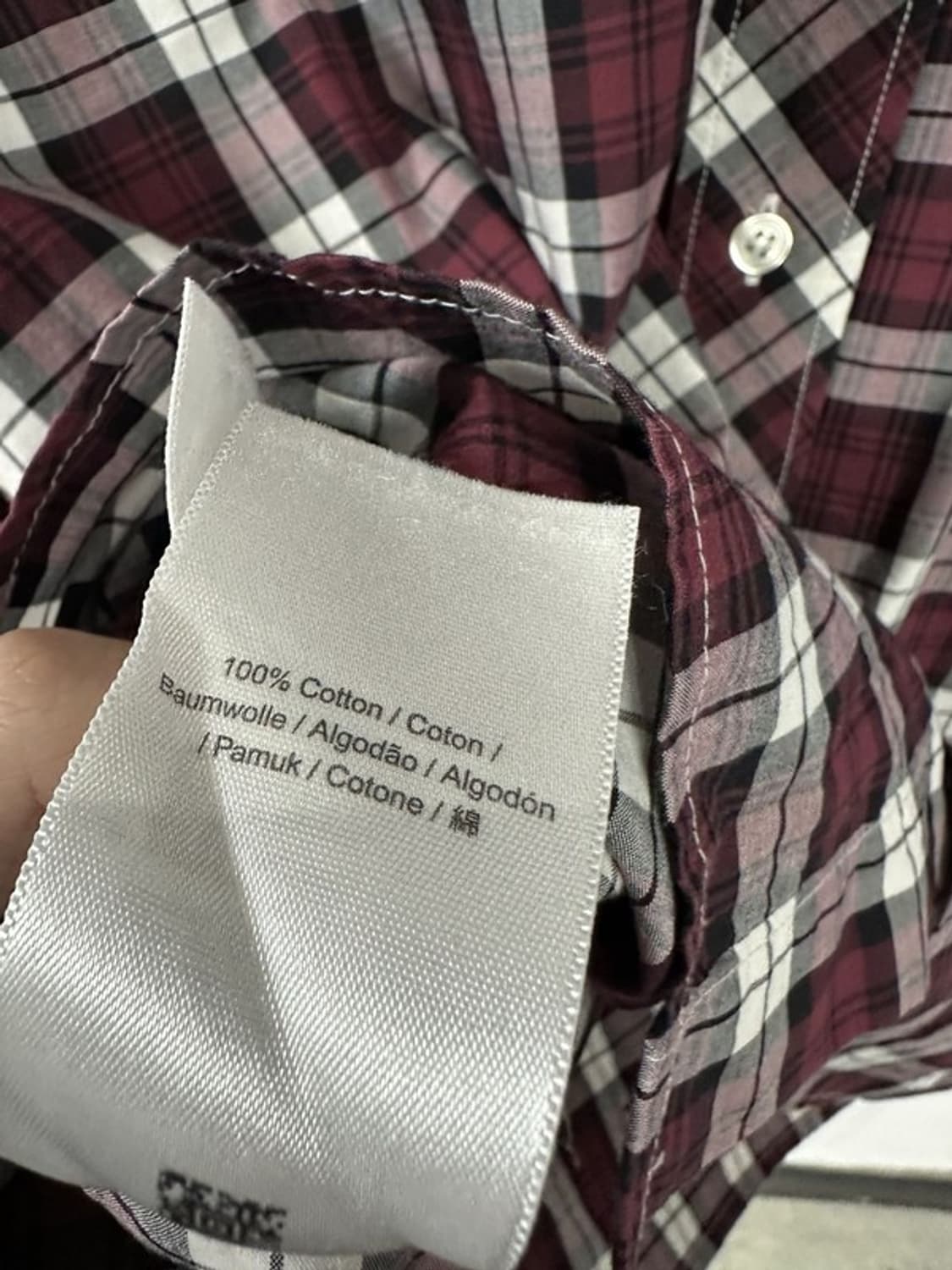 [L] FRED PERRY 프레드페리 오리지널자수로고 코튼셔츠 상품이미지6