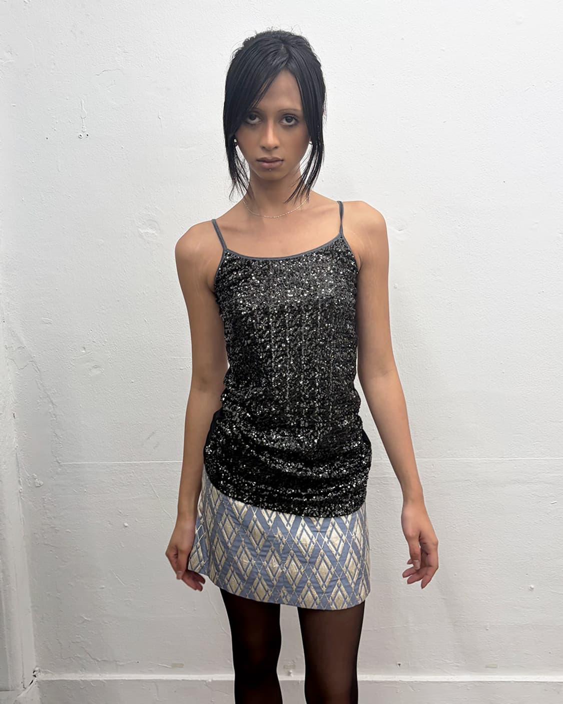 빈티지 세퀸 탱크탑 상품이미지1