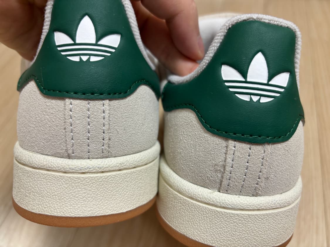 아디다스 캠퍼스 00s 크리스탈 화이트 다크그린 상품이미지4