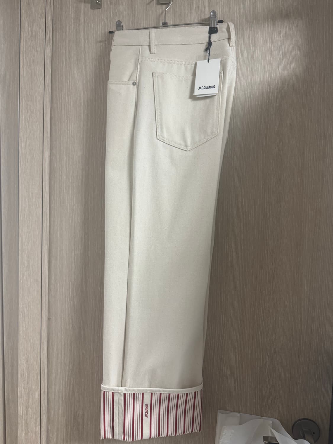 [새상품] 자크뮈스 Le de Nîmes Large 와이드 데님 팬츠 오 상품이미지4