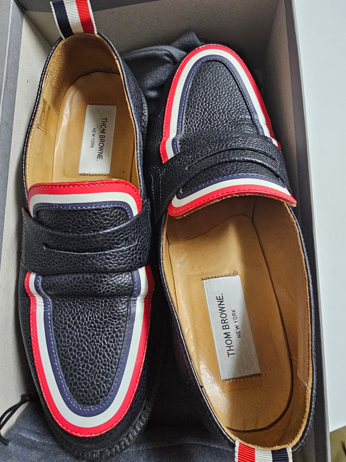 톰브라운 페니 로퍼 풀세트(41사이즈/260~265) 상품이미지2