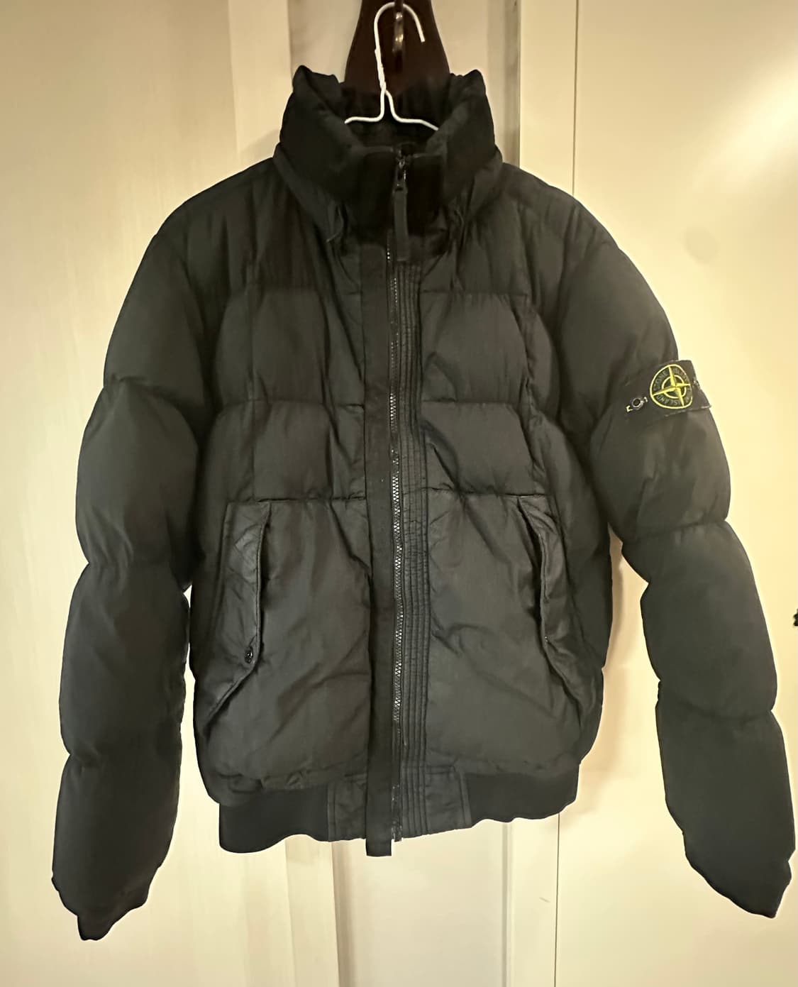 스톤아일랜드 가먼트다이 크링클랩스 패딩 상품이미지2