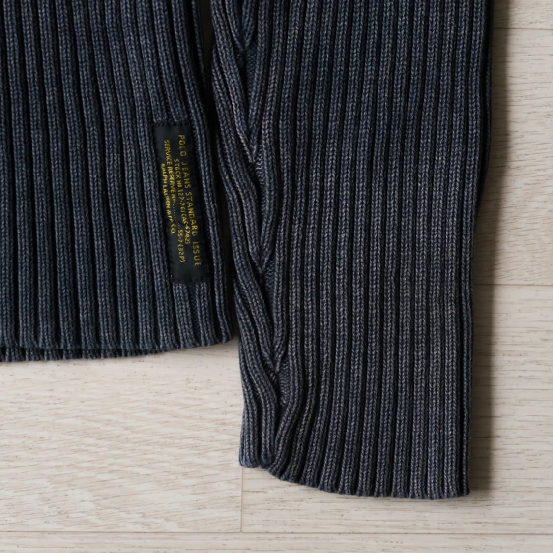 빈티지 폴로 썬 페이딩 패치 니트 상품이미지4