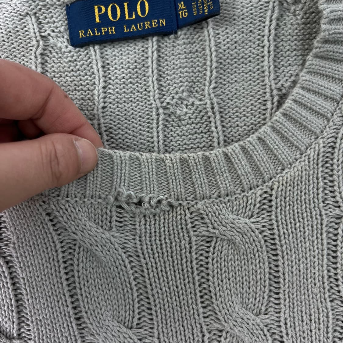 105 폴로랄프로렌 꽈배기 니트 상품이미지5