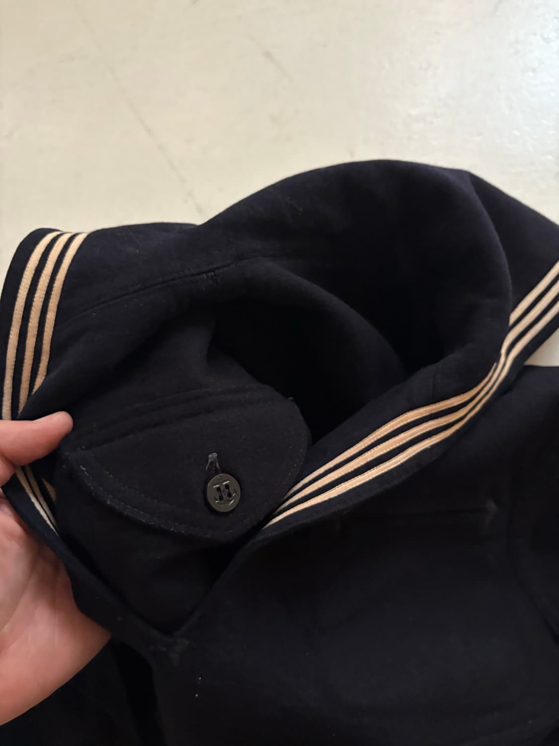 40's WWII USN Sailor Wool Uniform Shirt. 상품이미지7
