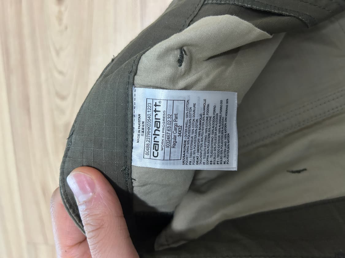 칼하트wip카고 상품이미지3