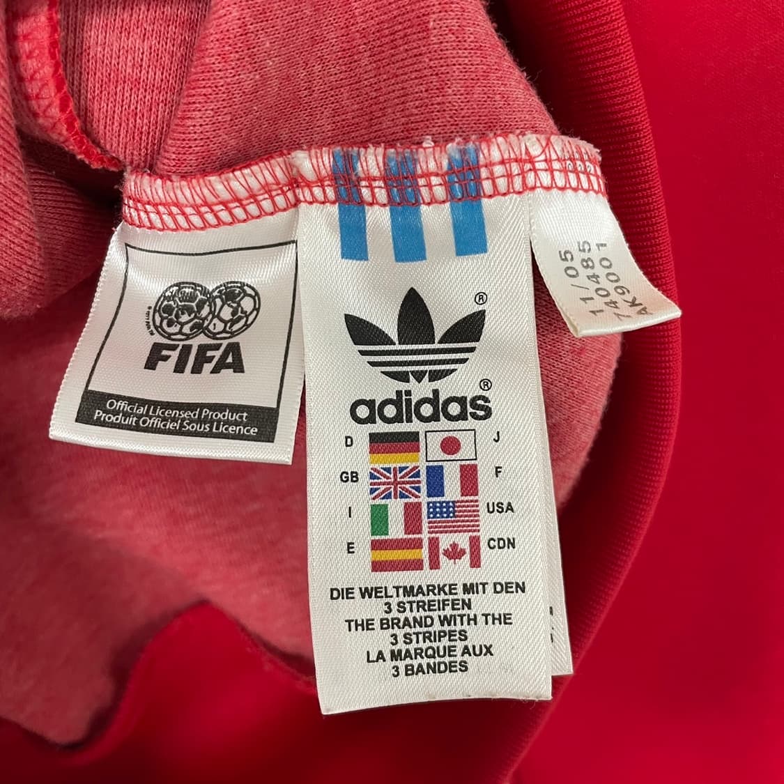 아디다스 우먼스 에스파냐 트랙탑 져지 레드 상품이미지6