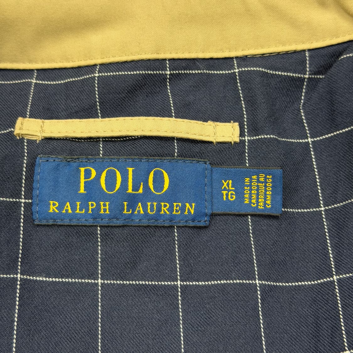 폴로 랄프로렌 신형 베이지 스윙탑 스윙톱 자켓 XL 상품이미지4