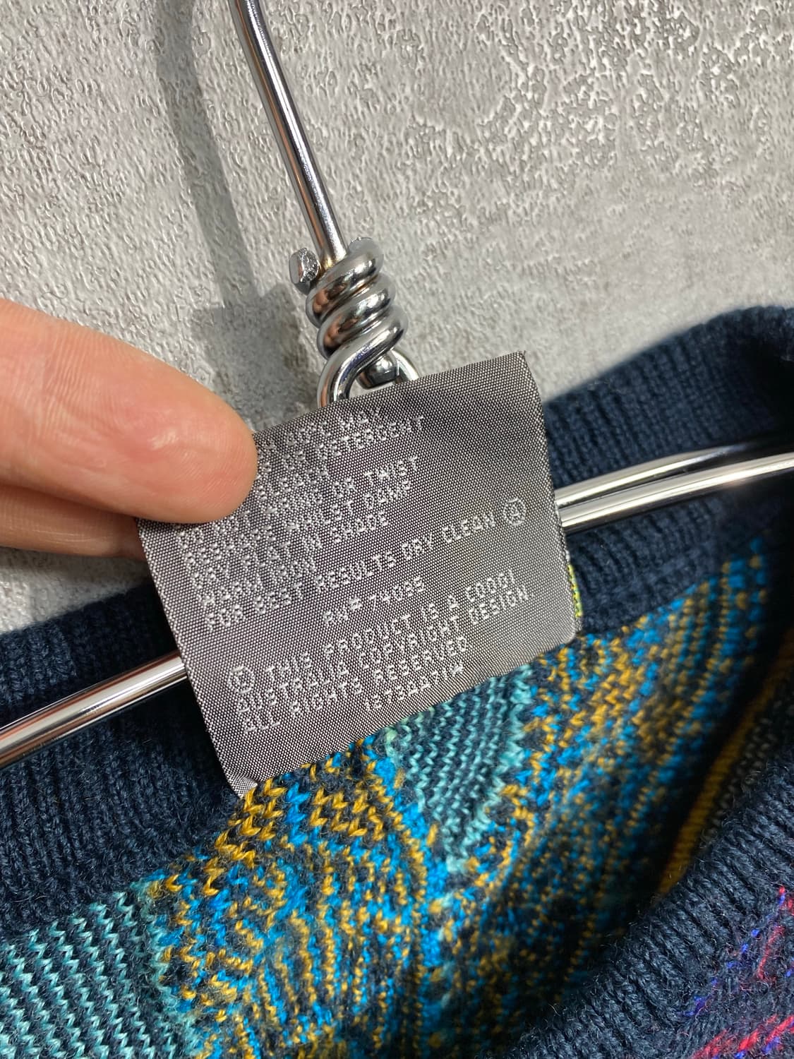 [M] 90s Coogi 쿠지 케이블 니트 상품이미지7