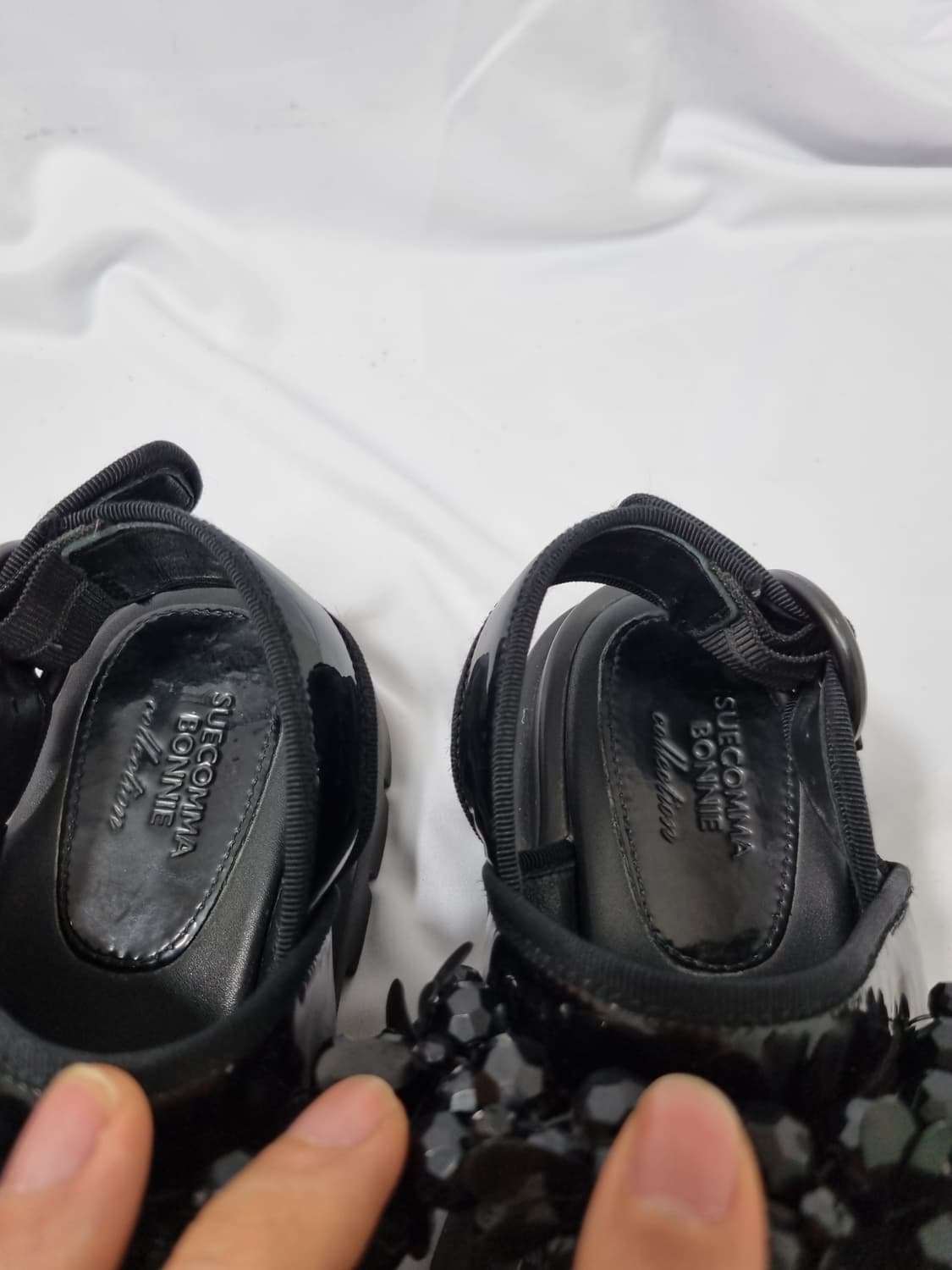 360/230 슈콤마보니 플라워 큐빅 샌들 상품이미지6