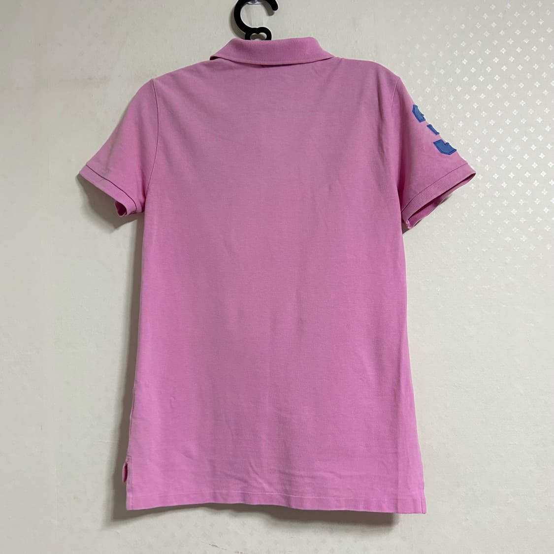 폴로 랄프로렌 빅포니 치프키프 르세라핌 반팔 카라 티셔츠 핑크 L 상품이미지8
