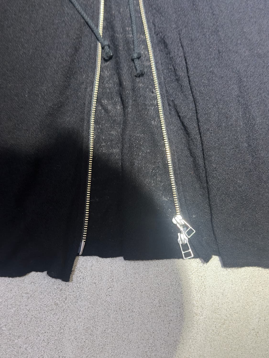 [L] 토니웩 라이트 후드집업 블랙 상품이미지3