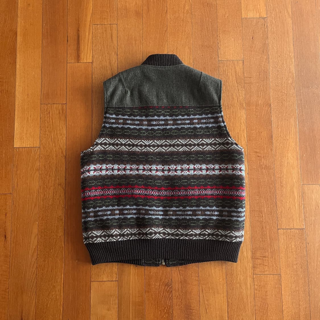 꼼데가르송 옴므 퀼티드 니트 베스트 상품이미지5