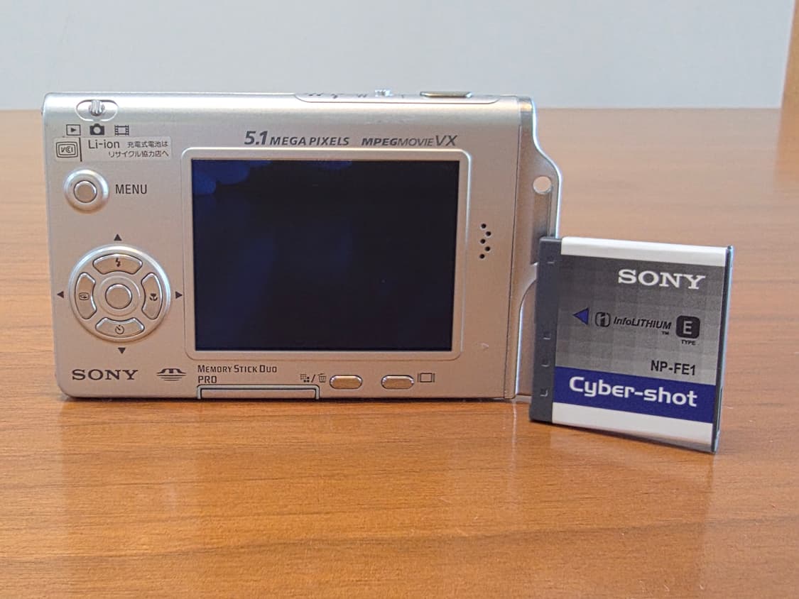 소니 사이버샷 DSC-T7 빈티지 디카 상품이미지7