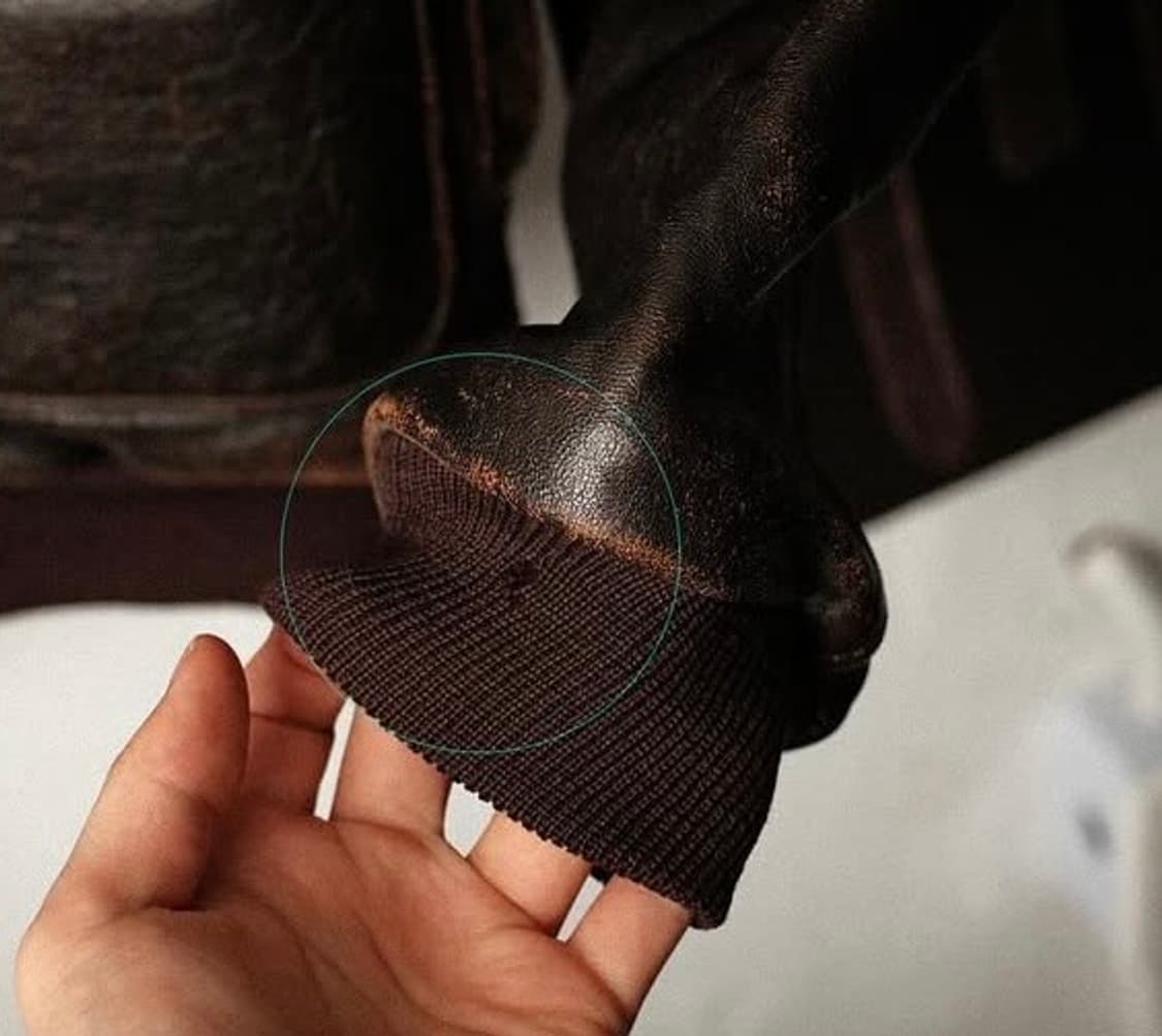 골든베어 90s A-2 레더 자켓 상품이미지6