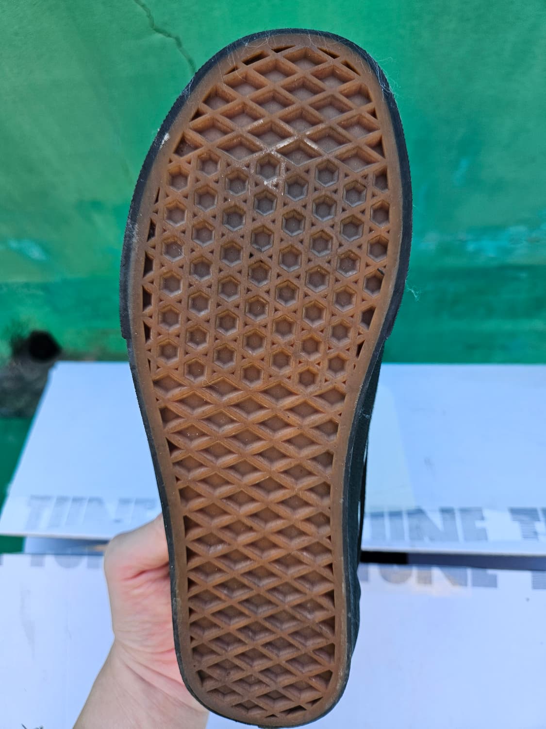 반스 올드스쿨 팝폭싱 블랙 캔버스 230 상품이미지7