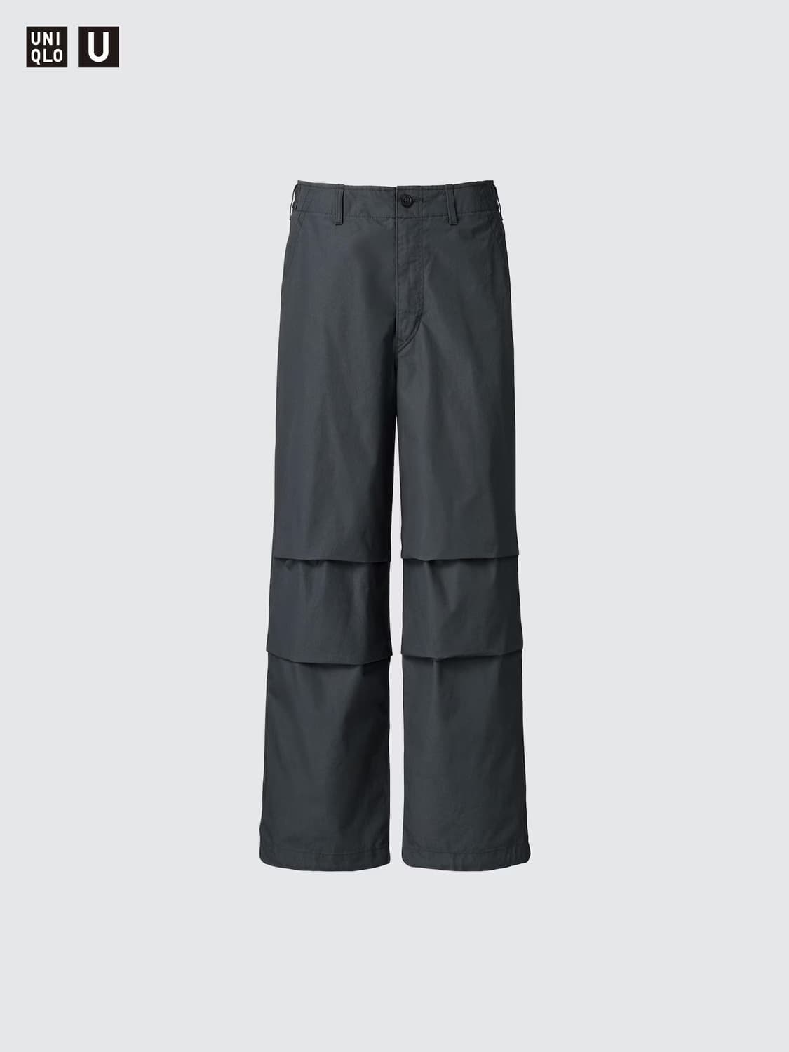 [82] 유니클로U 와이드 파라슈트 팬츠 457969 다크그레이 상품이미지1