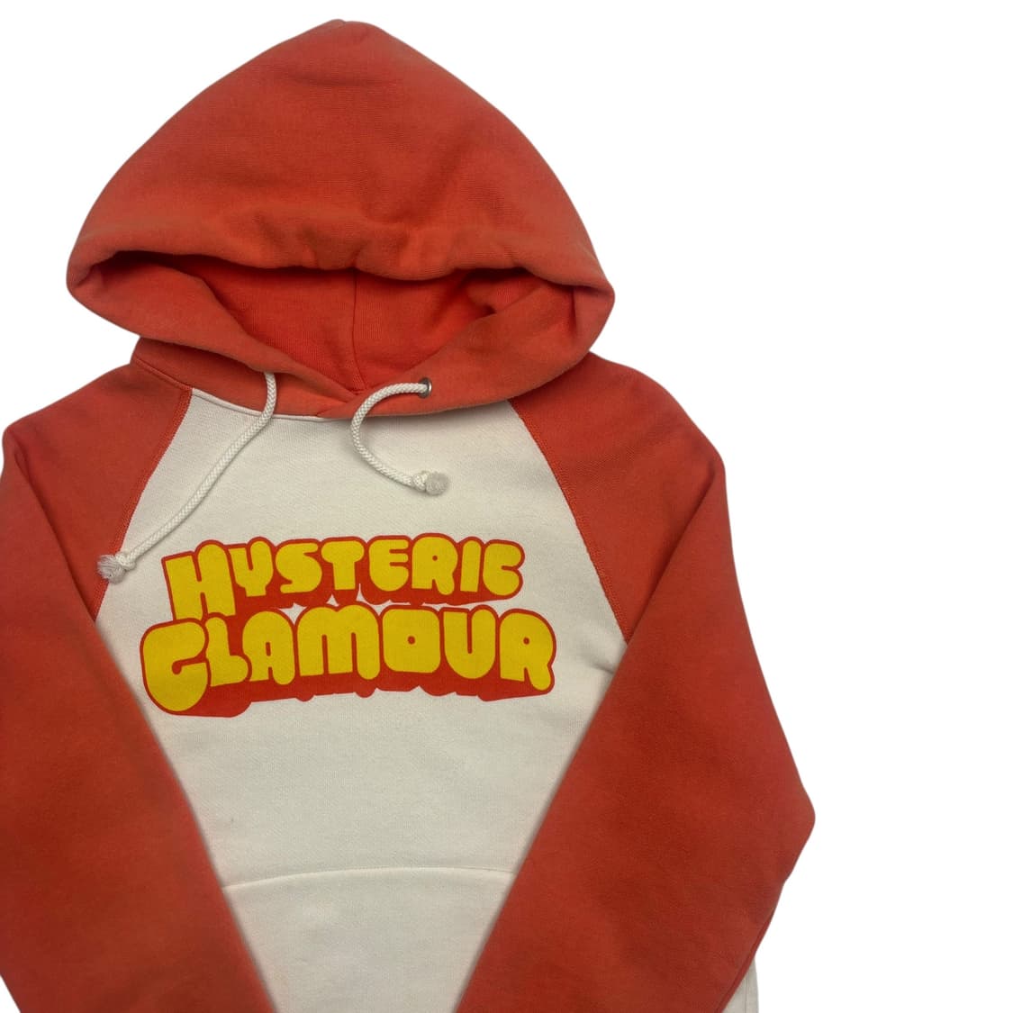 히스테릭 글래머 배색 빅 프린팅 후드티 OS 상품이미지2
