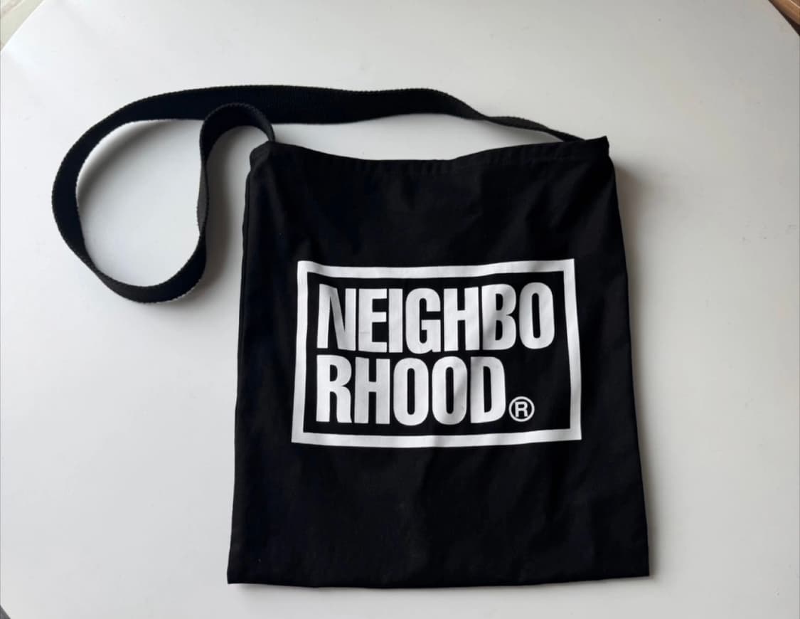 24FW 네이버후드 로고 토트백 상품이미지2