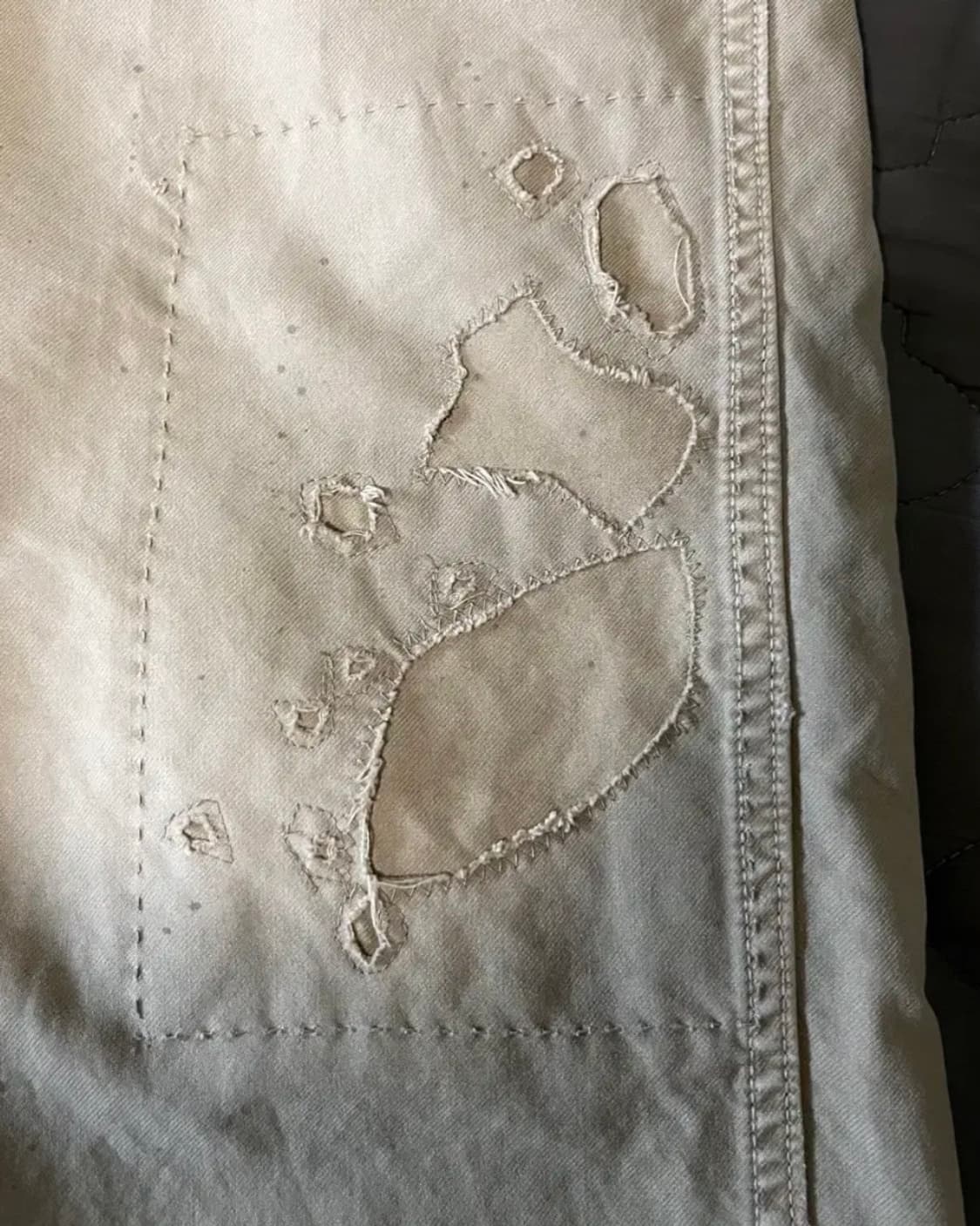 비즈빔 EX 와이드 치노 크래쉬 베이지 상품이미지4