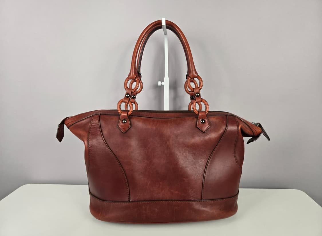 TOD'S 토즈 빈티지 레더 가죽 토트백 가방 정품 상품이미지7
