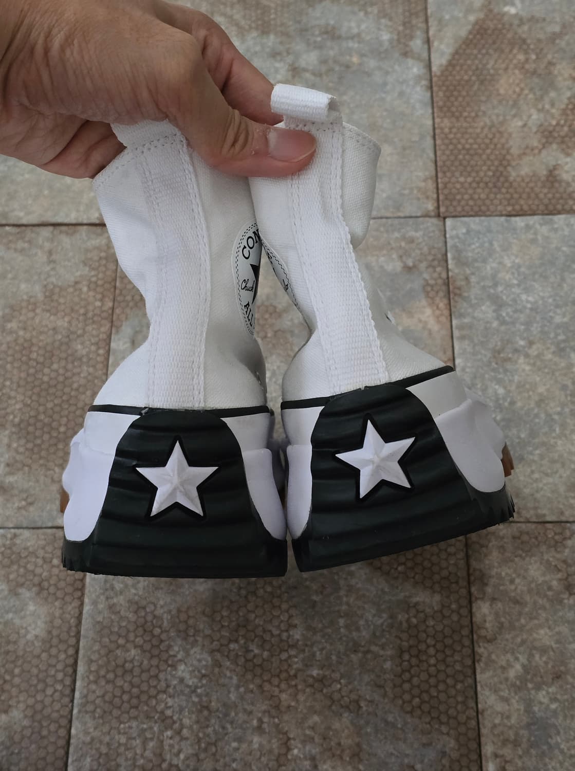 (240)컨버스 런스타 하이크 하이 화이트 상품이미지9