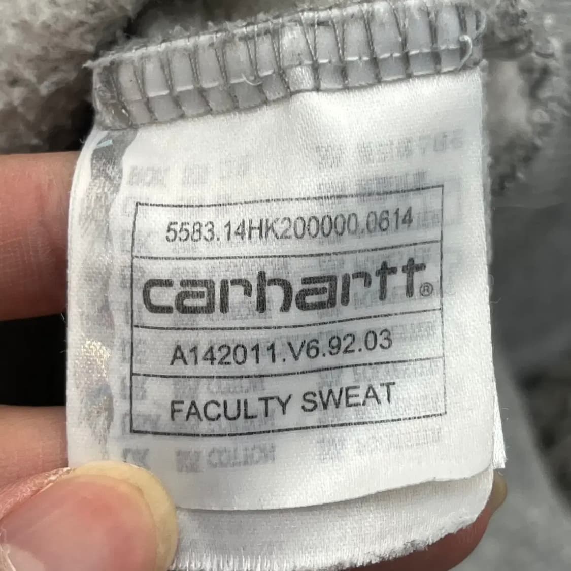 칼하트 여성 맨투맨 (XS) 상품이미지4