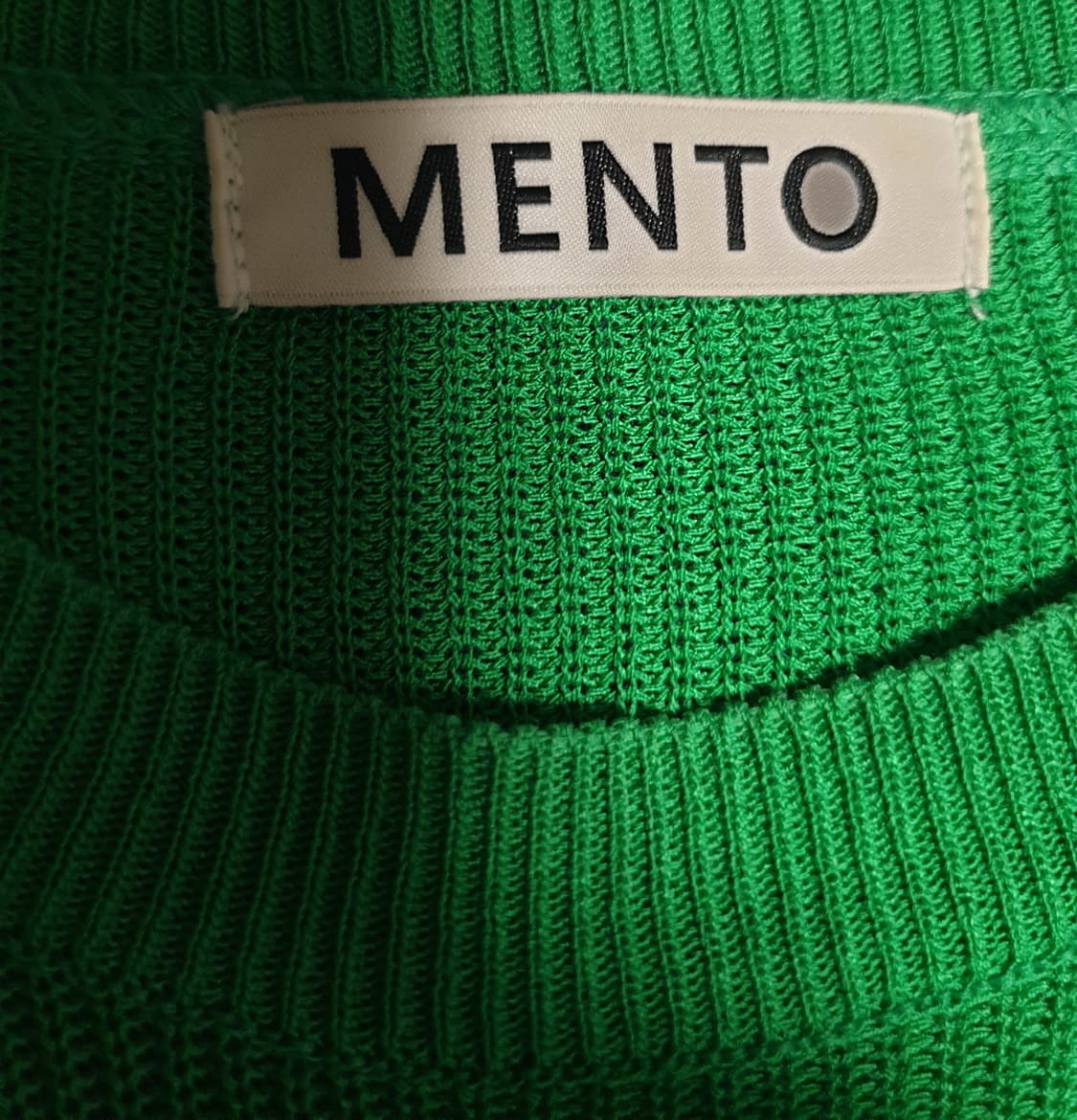 MENTO ss시즌 하찌 롱슬리브 그린 (F) 상품이미지3