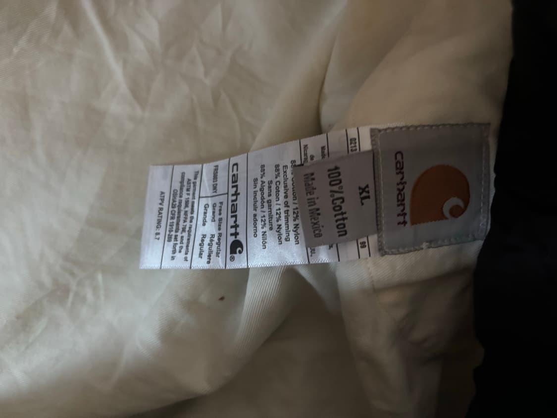 다른 옷과 교환 받음 칼하트 워크자켓 m 상품이미지3