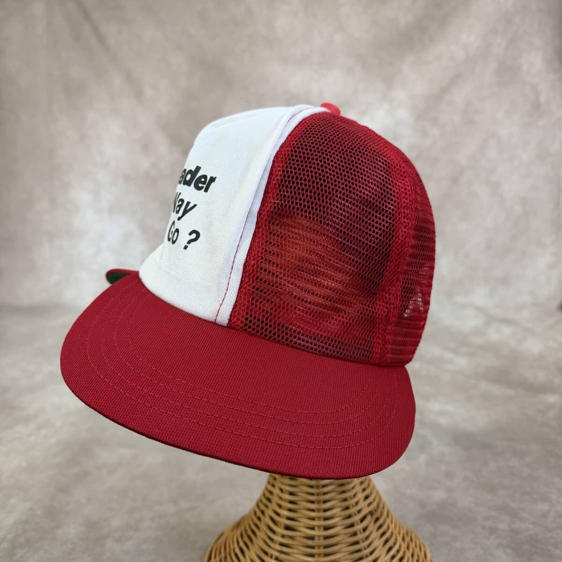 USA제 70＇s VintageCap 다브르브림멧슈캐프렛도 상품이미지6