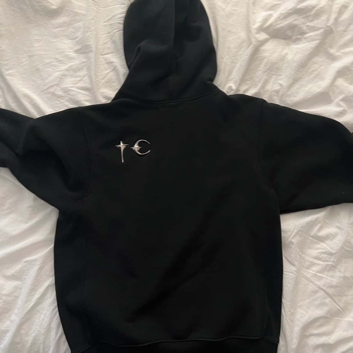 떠그클럽 아머 후드티 블랙 상품이미지3