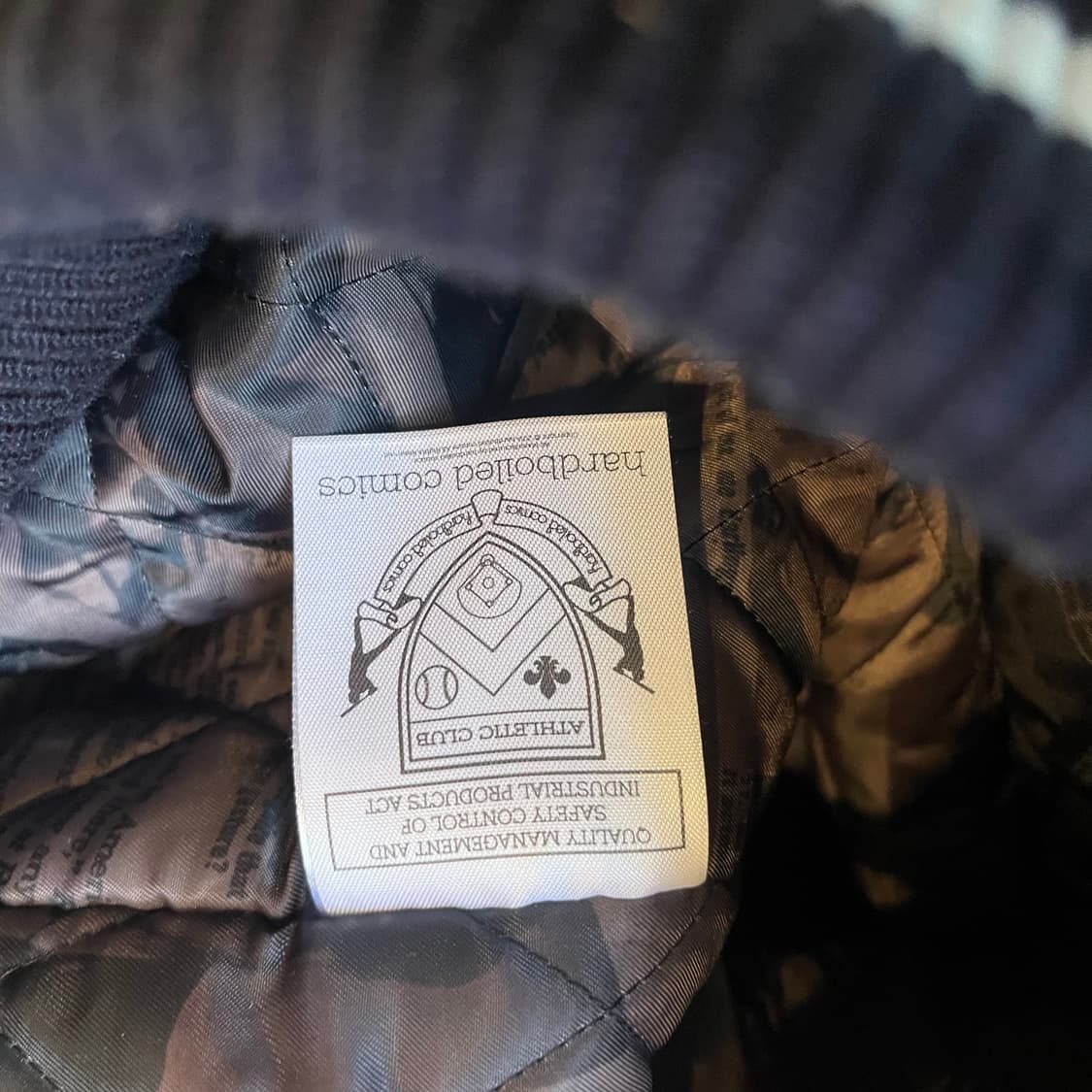 L 하드보일드코믹스 바시티 자켓/W2233 상품이미지5