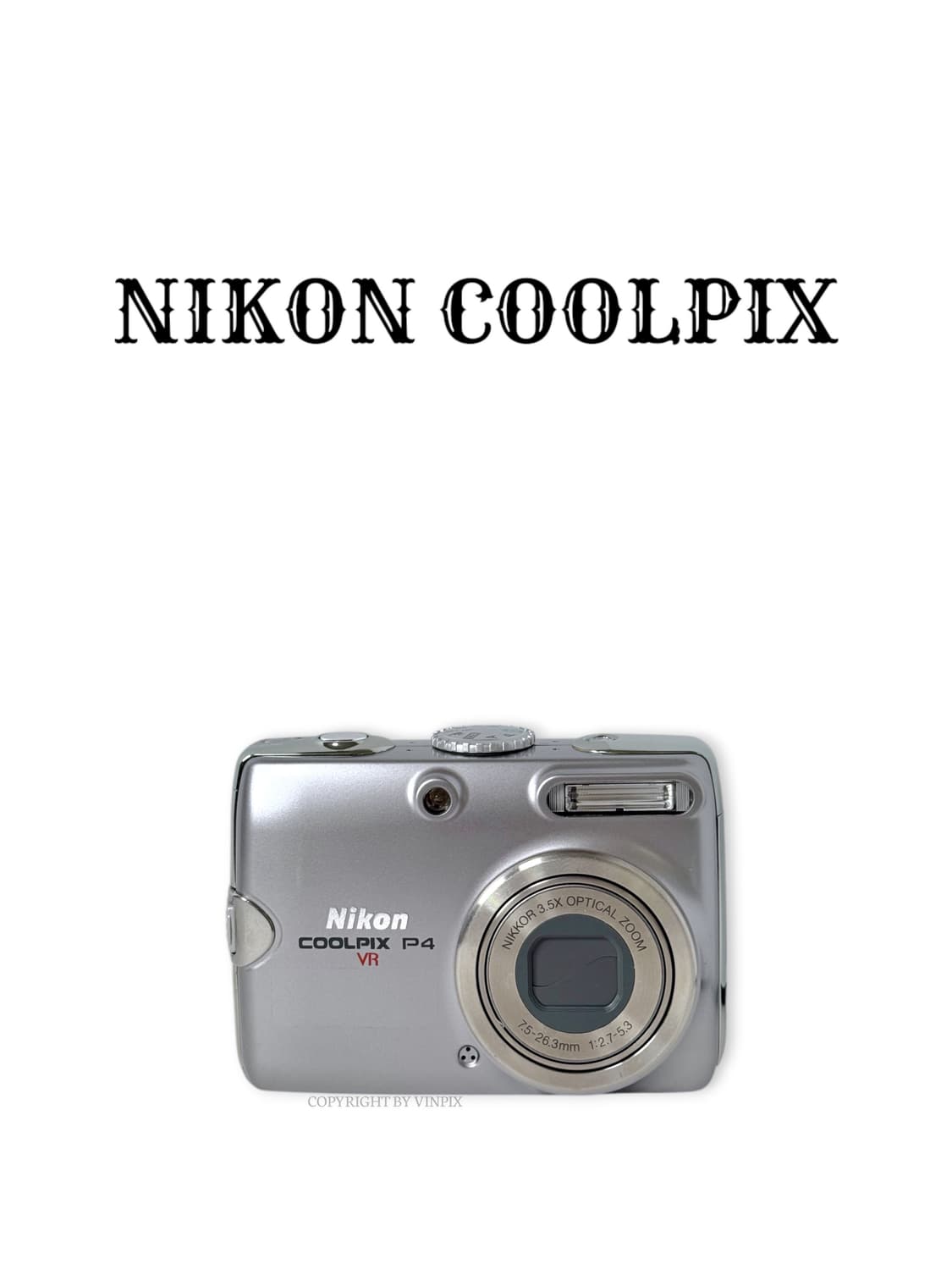 니콘 쿨픽스 P4 coolpix p4 빈티지 디지털 카메라 상품이미지1