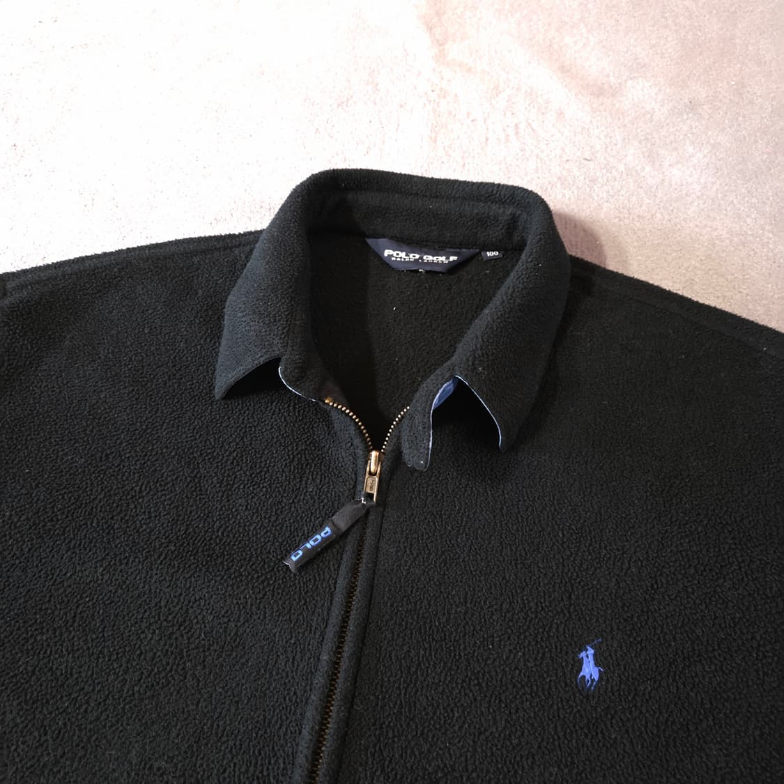 폴로 바이스윙 스윙탑 플리스 자켓 100(XL) 블랙 상품이미지3