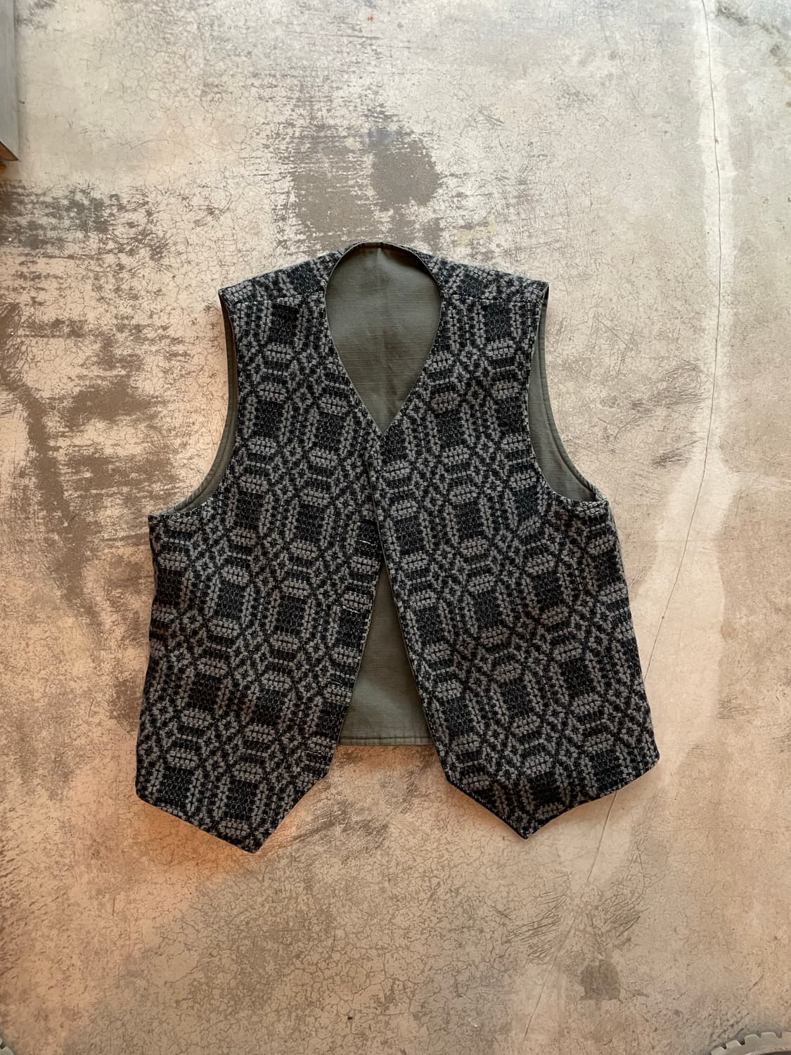 올드 엔지니어드가먼츠 엔가 리버시블 베스트 상품이미지3