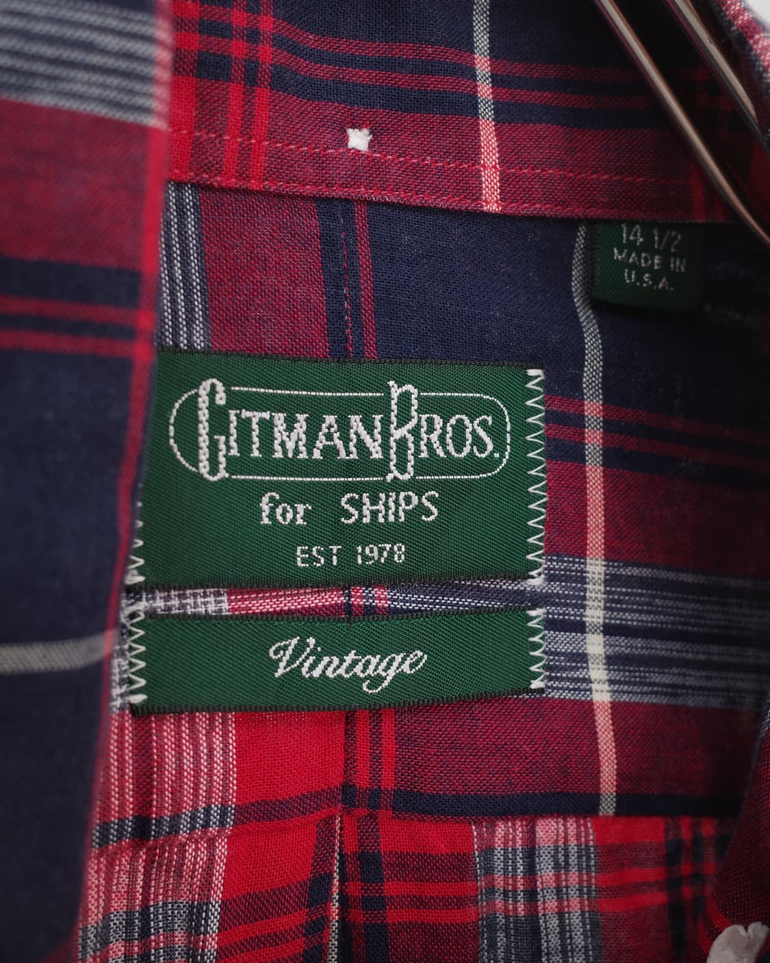 Gitman Bros Vintage x Ships 상품이미지5