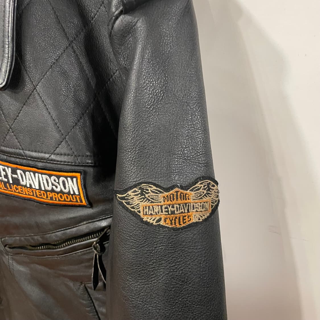 할리데이비슨 플레임 레더바이커  상품이미지3