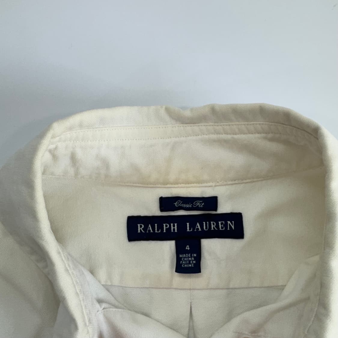 Polo 폴로 멀티포니 아이보리 셔츠 상품이미지5