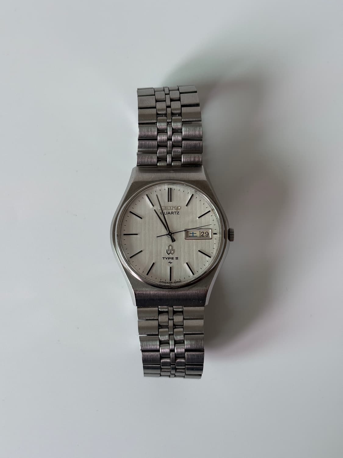 1970s Type2 Texture Dial Silver Quartz  상품이미지1