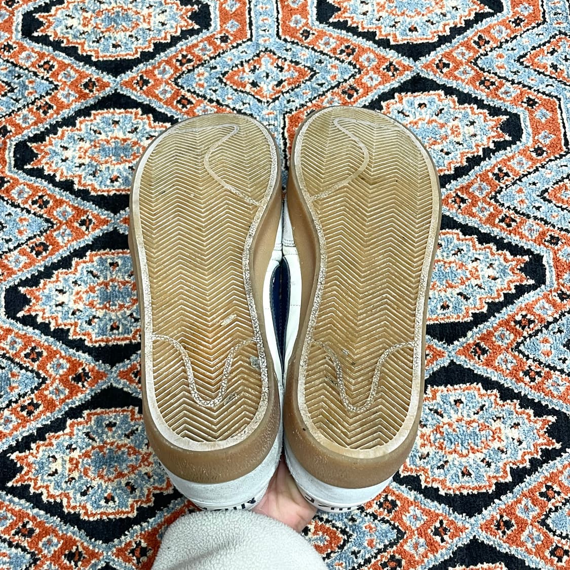 나이키 킬샷 네이비 스우시 운동화 US8 상품이미지6