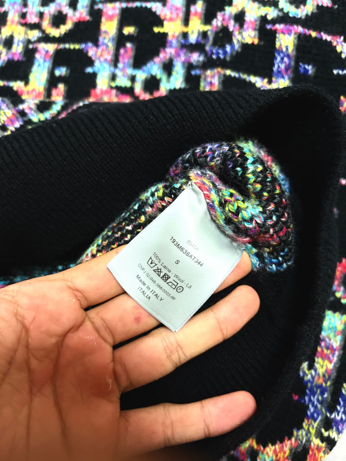 디올 오블리크 니트 상품이미지4