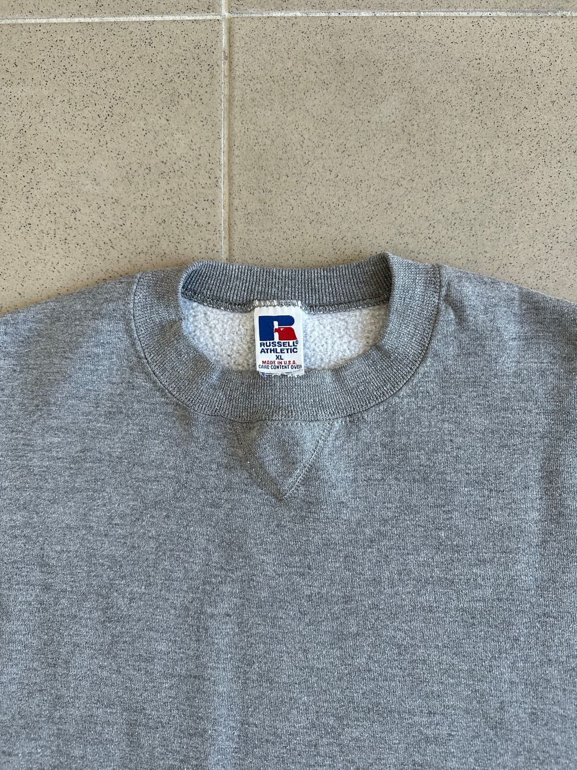 90s 빈티지 러셀 스웻셔츠 그레이 XL USA 상품이미지6