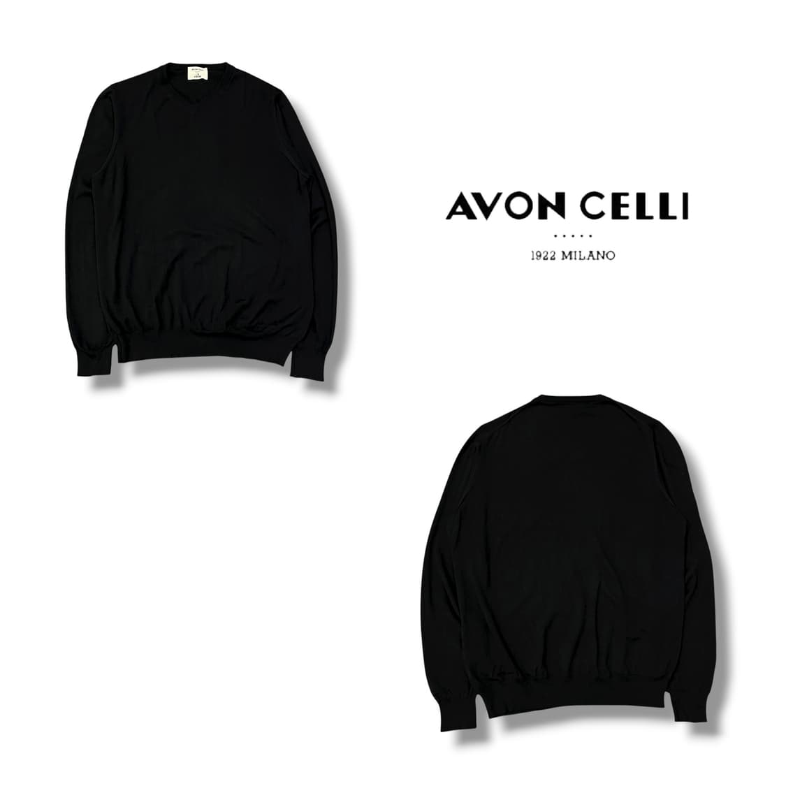  AVON CELLI 브이넥 니트 y14082 상품이미지1