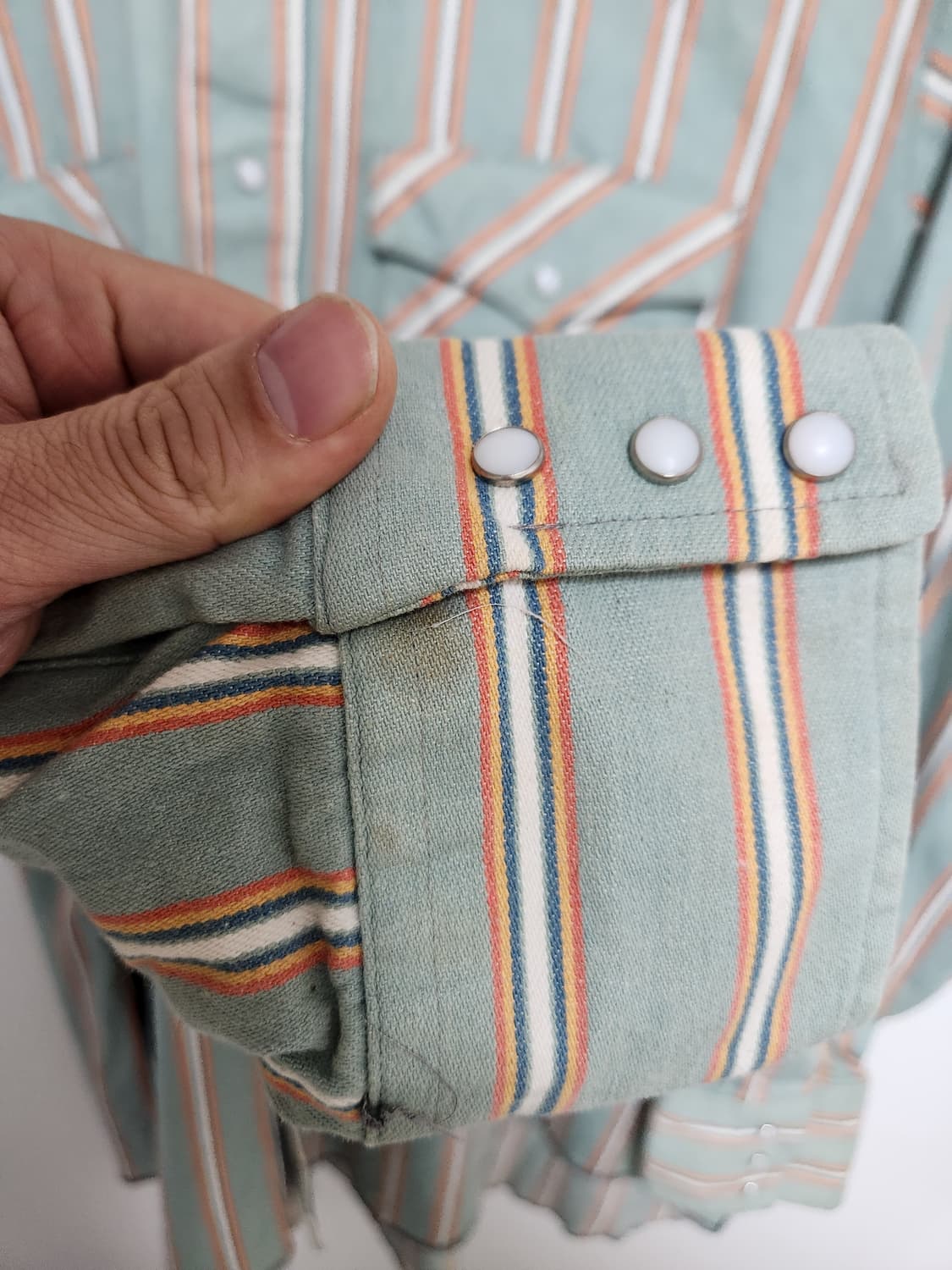 미국빈티지USA 코튼 웨스턴 셔츠 2XL - S92 상품이미지8