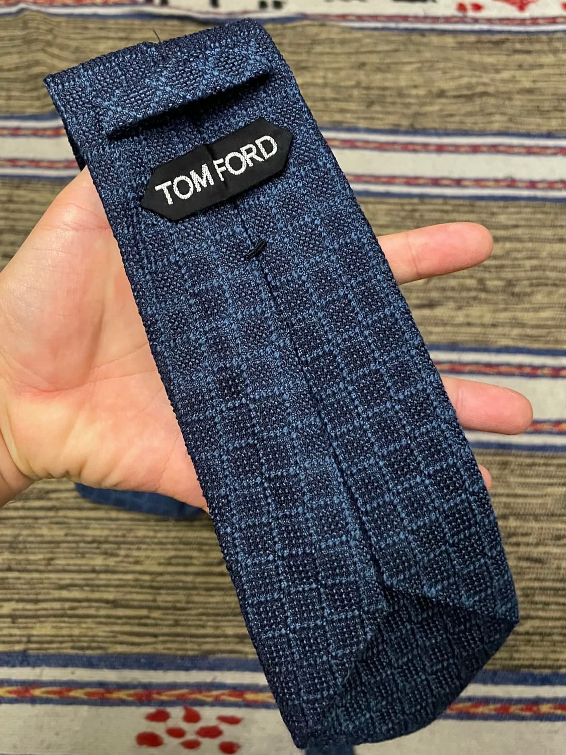 TOM FORD 톰포드 이태리 실크 니트 타이 넥타이 명품넥타이 상품이미지4