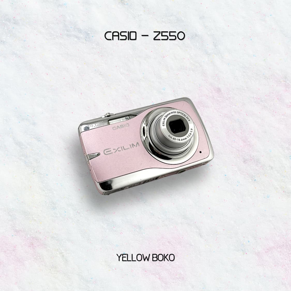 [💖카더가든] CASIO 카시오 엑슬림 Z550 레트로 디지털 카메라 상품이미지1