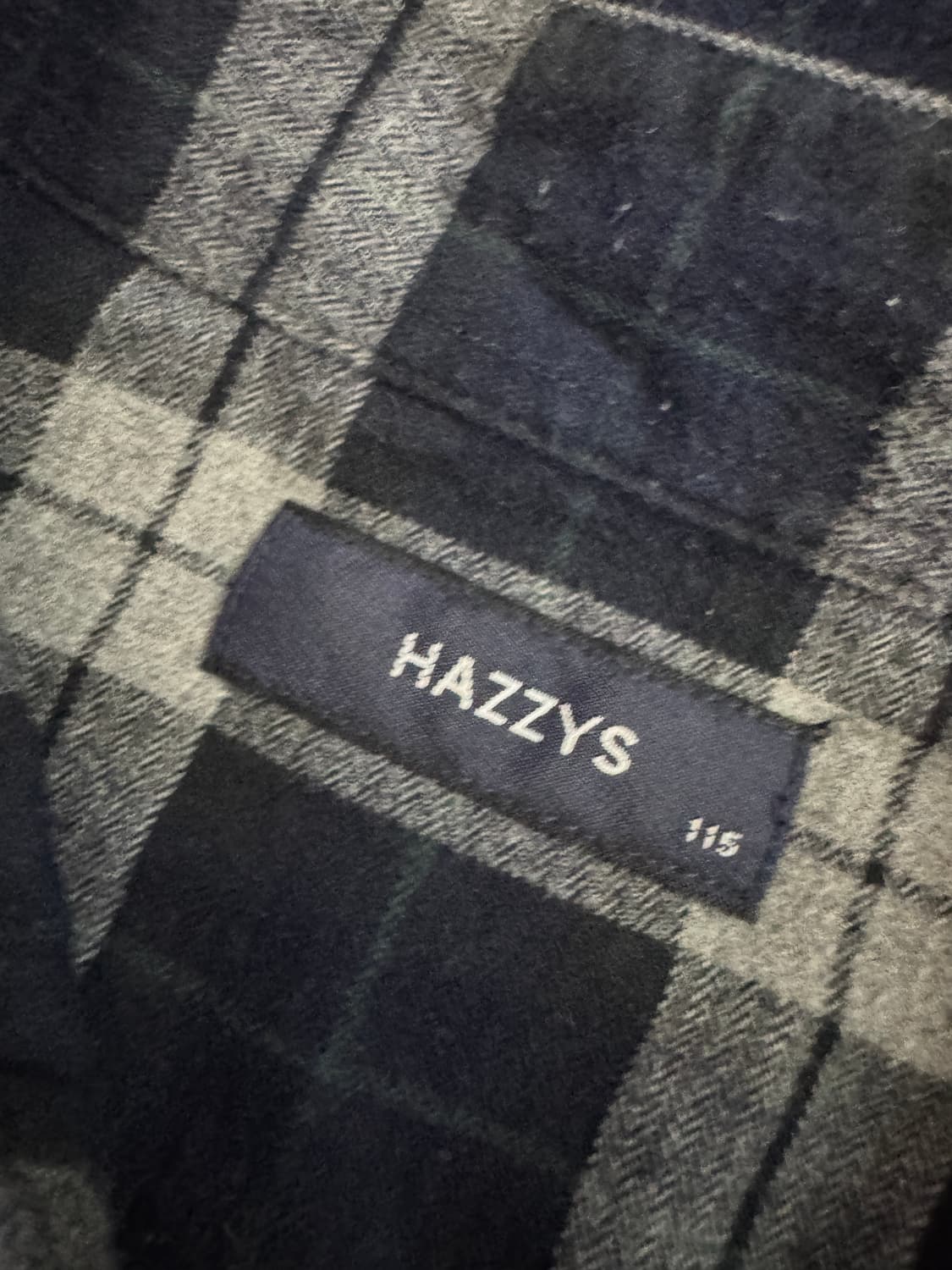 헤지스 Hazzys 이쁜 긴팔 체크 셔츠 XL~2XL 상품이미지3