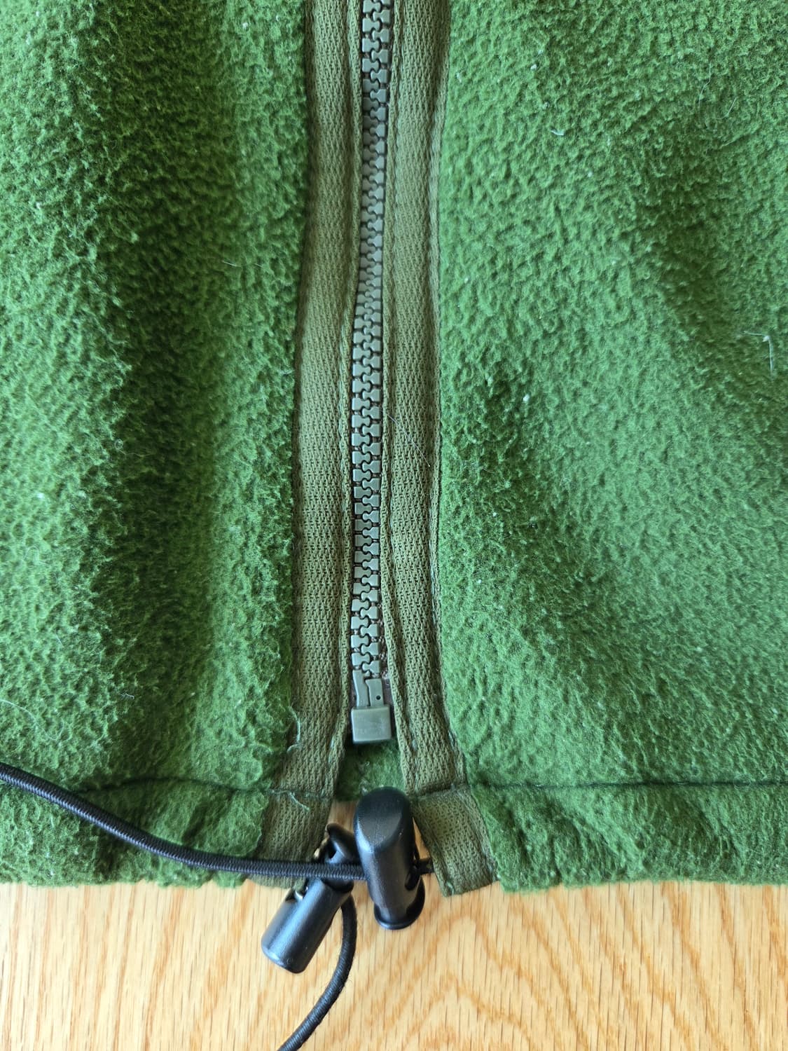 영국군 올드빈티지 DCTA  밀리터리 올리브 카키 플리스 후리스 짚업 상품이미지6