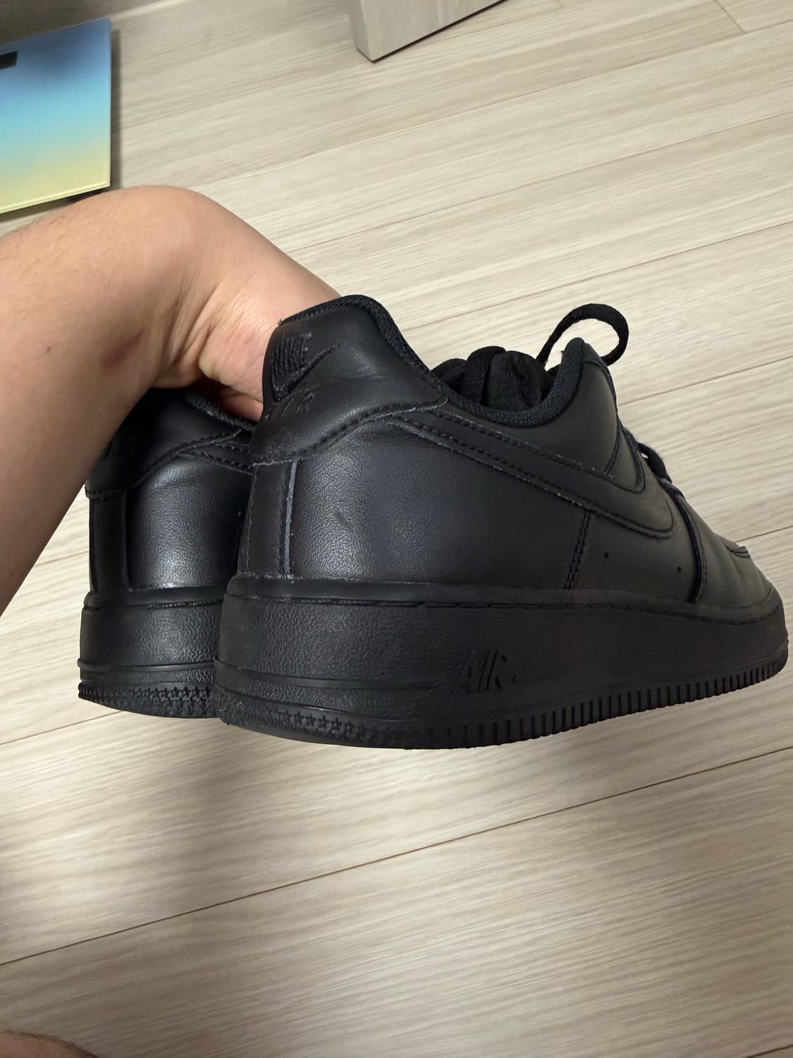 나이키 에어포스 265 검정포스 상품이미지5