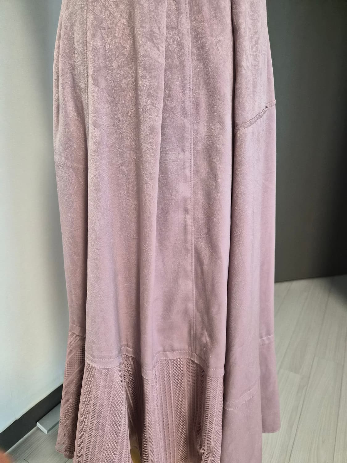 [SJSJ] 고급스러운 톤다운 퍼플 롱 원피스 상품이미지2